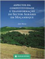 Aspectos da Competitividade e Transformação do Sector Agrário em Moçambique