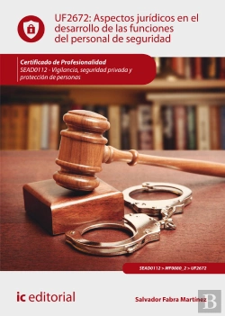 Bertrand.pt - Aspectos Juridicos En El Desarrollo De Las Funciones Del Personal De Seguridad. Sead0112 - Vigilancia, Se