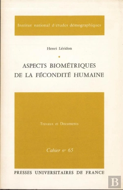 Bertrand.pt - Aspects Biométriques De La Fécondité Humaine