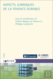 Aspects Juridiques De La Finance Durable