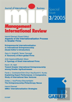 Aspects Of The Internationalization Process In Smaller Firms