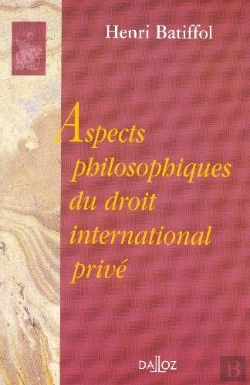 Bertrand.pt - Aspects Philosophiques Du Droit International Privé - Réimpression De L'Édition De 1956