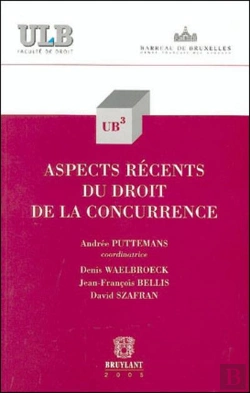 Bertrand.pt - Aspects Recents Du Droit De La Concurrence