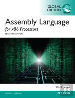 Assembly Language For X86 Processors, Global Edition