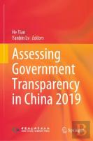 Assessing Government Transparency In China 2019