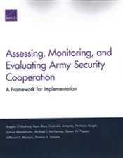 Assessing, Monitoring, And Evaluating Army Security Cooperation
