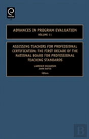 Assessing Teachers For Professional Certification