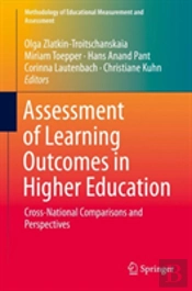 Assessment Of Learning Outcomes In Higher Education