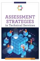 Assessment Strategies In Technical Services