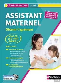 Bertrand.pt - Assistant Maternel ; Blocs 1, 2 Et 3 ; Obtenir L'Agrément (Édition 2023)
