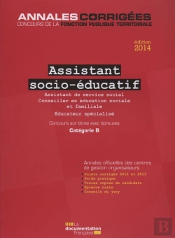 Bertrand.pt - Assistant Socio-Éducatif ; Concours Sur Titres, Catégorie B (Édition 2014)