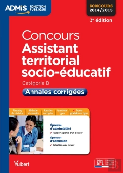 Bertrand.pt - Assistant Territorial Socio-Éducatif ; Annales Corrigées ; Catégorie B (3e Édition)
