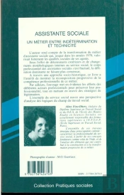 Assistante Sociale ; Métier Entre Indetermination Et Technicité