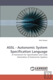 Assl - Autonomic System Specification Language