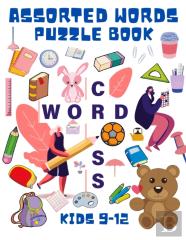 Assorted Words Puzzle Book Kids 9-12