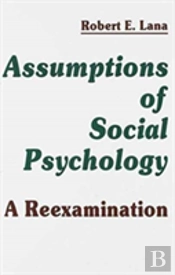 Assumptions Of Social Psychology