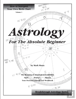 Bertrand.pt - Astrology For The Absolute Beginner