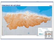 Asturias Fisico Politico
