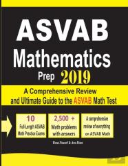 Asvab Mathematics Prep 2019