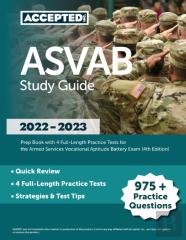 Asvab Study Guide 2022-2023