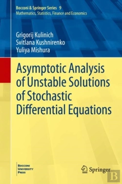 Bertrand.pt - Asymptotic Analysis Of Unstable Solutions Of Stochastic Differential Equations