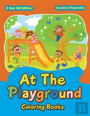 At The Playground Coloring Books 4 Year Old Edition
