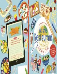 At The Restaurant Activity Book