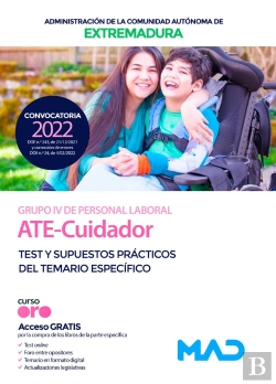 Bertrand.pt - Ate Cuidador Administracion Comunidad Autonoma Test Y Supes