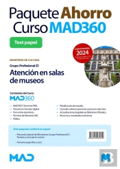 Atencion En Salas De Museos (Grupo Profesional E1) Del Ministerio De Cultura. Te