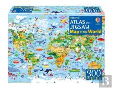 Atlas And Jigsaw Map Of The World