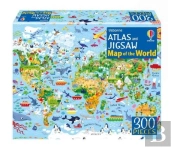 Atlas And Jigsaw Map Of The World