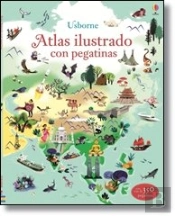 Atlas Ilustrado Con Pegatinas (+5 Años)