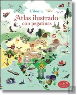 Bertrand.pt - Atlas Ilustrado Con Pegatinas (+5 Años)
