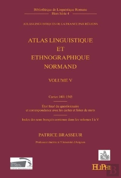 Bertrand.pt - Atlas Linguistique Et Ethnographique Normand Vol. V - Cartes 1401-1543. Etat Final Du Questionnaire