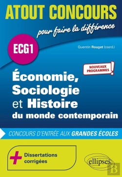Bertrand.pt - Atout Concours : Économie, Sociologie Et Histoire Du Monde Contemporain ; Nouveaux Programmes