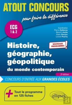 Bertrand.pt - Atout Concours : Histoire, Géographie, Géopolitique Du Monde Contemporain : Ecg 1 & 2 ; Nouveaux Programmes