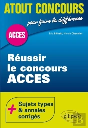 Atout Concours : Réussir Le Concours Acces