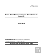 Atp 3-01.16 Air And Missile Defense Intelligence Preparation Of The Battlefield