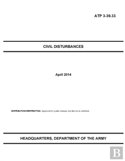 Bertrand.pt - Atp 3-39.33 Civil Disturbances