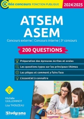 Atsem/Asem 200 Questions : Concours Catégorie C (Édition 2024/2025)