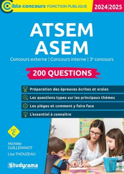 Bertrand.pt - Atsem/Asem 200 Questions : Concours Catégorie C (Édition 2024/2025)
