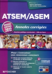 Atsem/Asem - Annales Corriges - Nouveaux Concours 2012