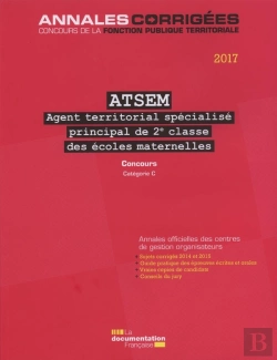 Bertrand.pt - Atsem Principal 2e Classe 2017 ; Concours