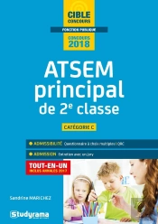 Atsem Principal De 2e Classe ; Catégorie C (Concours 2018)