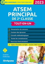 Atsem Principal De 2e Classe Tout-En-Un : Concours Catégorie C (Édition 2023)