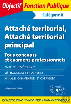 Bertrand.pt - Attaché Territorial, Attaché Territorial Principal - Tous Concours Et Examens Professionnels - Catégorie A