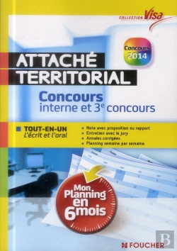 Bertrand.pt - Attaché Territorial ; Concours Interne Et 3ème Concours ; Mon Planning En 6 Mois