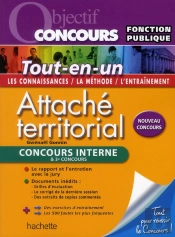 Attaché Territorial ; Concours Interne