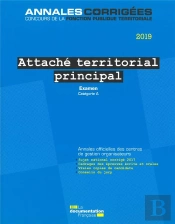 Attaché Territorial Principal 2019 ; Examen Professionnel