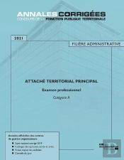 Attaché Territorial Principal 2021 ; Examen Professionnel ; Catégorie A